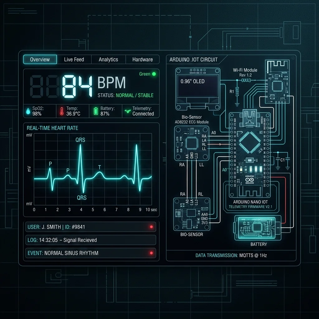 Wireless Heartbeat Monitor